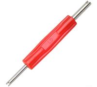 Clé dynamométrique Outil de noyau de valve pour voiture, moto et TPMS Dégonflage des pneus et retrait du noyau de valve - 0,45 N·m - Limitation de couple réglable avec (double extrémité)