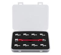 ynamométrique pour rayons de moto, jeu de clés CNC de 5,0 à 6,8 de longueur, 93 mm pour la plupart des (rouge)
