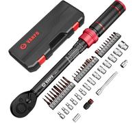 ynamométrique VANPO 1/4'' 1-25Nm pour Vélo, Kit 49 Pièces avec Douilles Allen