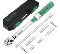 ynamométrique VANPO 3/8'' 5-60Nm Précision ±3% Kit 9 Pièces pour Vélo et Moto