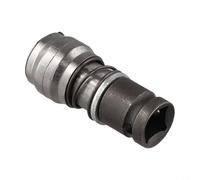 Clé électrique à marteau électrique convertisseur pour perçage avec forets de 6/8/10 mm x 150 mm, compatible avec poignée carrée, convertisseur en métal étanche (A)