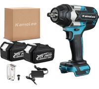 Clé électrique, Couple maximum 1800 N-m, Moteur sans balais,Deux cartons 6.0BAT, EU