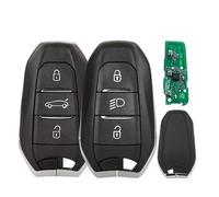 Clé Electronique Vierge pour Peugeot,pour Citroën,pour DS de 2019 à 2023 - IM3A - NCF29A1 - ID4A - Compatible 208-308-508-2008-3008-5008- Compatible C3-C4 Spacetourer-C5 Air Cross (Coffre, A3M15)