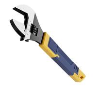 Clé en acier forgé - Clé large réglable, clé à mâchoire large | Clé de plomberie de grande résistance Précision Turbine Turbine Splay de réparation de plomberie Dispositif