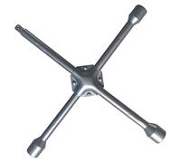 Clé en croix 1/2"-17-19-21mm L. 355mm CrV - OM 0766BL - CLAS Equipements