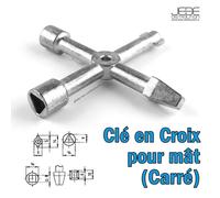 n croix pour mât - Carré - CIMCO 112883