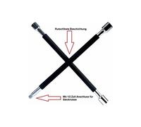 Clé en croix pour véhicule, revêtement en caoutchouc