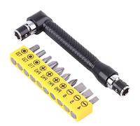 n L liquet à Douille Hexagonale 1/4" Jeu D'embouts de Tournevis avec Divers Embouts de Tournevis Adaptateur de Douille à Double Tête Porte-embout D'extension
