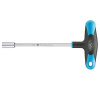 n « T » douille hexagonale, acier robuste, design ergonomique, idéale pour les travaux mécaniques et le réglage des écrous dans les espaces restreints.