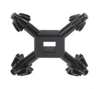 Clé étoile multifonction 4 en 1 en alliage de zinc avec douille à cliquet et support de perceuse pour diverses tâches mécaniques (B)