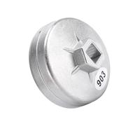 Cle Filtre a Huile, Outil Démontage Filtre Huile Mecanique Auto Universel Réglable Moteur Voiture Outils Clés Aluminium Diamètre 74 Mm Clés Filtres Cloches Montage Rapide Couvercles