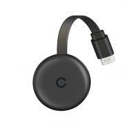 Clé HDMI Miracast compatible avec Chromecast 3 (2025) pour téléviseur intelligent Wi-Fi, Netflix et YouTube. Affichage Wi-Fi sans fil.