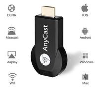 Clé HDMI TV AnyCast Plus 1080P 3D WiFi Mini récepteur sans fil avec récepteur d\'affichage pour IOS pour iPhone iPad-keeper