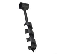 Clé hélicoïdale manuelle avec foret en spirale pour perçage du bois et formation de clous dans les kits de survie pour les amateurs de plein air et les bricoleurs (38 mm)