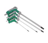 Clé hexagonale à poignée en T, clé hexagonale intérieure 2,0 mm, 2,5 mm, 3 mm, 4 mm, 5 mm, 6 mm, 8 mm, 10 mm, outil à main en acier chrome-vanadium CR-V(All (8pcs))