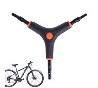 Clé hexagonale à triple tête - Outil de réparation en acier en forme de Y, poignée antidérapante solide avec fonction de construction ergonomique de précision | Accessoire d'entretien multifonction