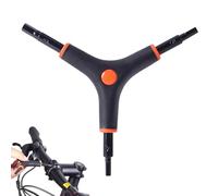 Clé hexagonale type Y - Acier à triple tête | Outils hexagonaux Allen : poignée ergonomique antidérapante. Matériau métallique durable pour le montage de meubles pendant les tâches de réparation D