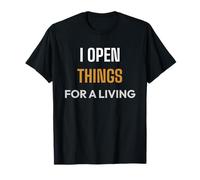 Clé Humoristique « I Open Things for a Living Locksmith » T-Shirt