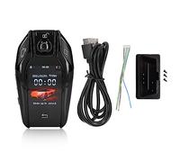 Clé Intelligente Universelle à éCran Tactile LCD TK800 +, Entrée sans istance pour Tous les Boutons de DéMarrage et D'arrêT du Moteur (Le noir)