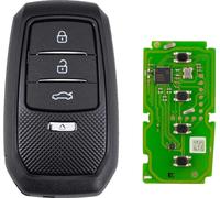 Clé intelligente universelle pour Toyota, support des doubles fréquences, fonctionnalité d'accès à distance, traitement rapide
