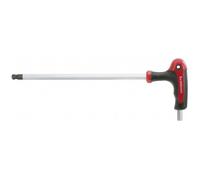 Clé mâle 6 pans à tête sphérique à poignée en T, 5 mm KS TOOLS - 151.8134