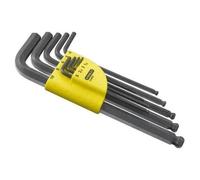 Clé mâle longue à tête sphérique - STANLEY - 1-13-976 - jeu de 9 pièces avec étui