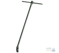 Clé Maurer Plus À T Snodée Bouche Hexagonale Chrome Vanadium Mm 13X450 3.8