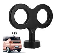 Clé mécanique décorative - Assez de clé mécanique | Décoration 3D de toit de voiture, décoration de couverture, clé rotative électrique, accessoires extérieurs pour anniversaire, dos