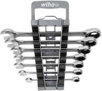 Clé mixte à cliquet annulaire Wiha 45244 8 pièces 8 - 19 mm