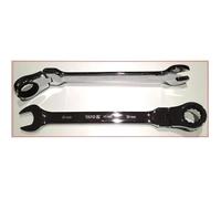 Clé mixte à cliquet flexible 13 mm - YATO - YT-1679 - Acier chrome vanadium - Tête flexible 180 degrés