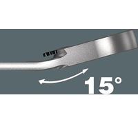 Clé mixte à cliquet Wera ouverture de clé 19mm avec fonction de retenue / butée pour écrou à denture fine - 5073279001