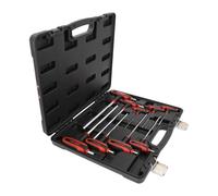 Clé mixte KS Tools Coffret de 9 clés mâles 6 pans à tête sphérique, poignée en T