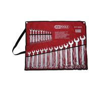 Clé mixte KS Tools Jeu de 21 clés en trousse, 6 à 32 mm