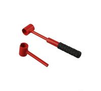 Clé mixte pour charnière de réglage multi-tailles de charnière de porte en acier trempé 125 mm 23 mm clés à outils avec cabine