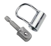 Clé multi-usages en alliage d'acier pour tuyaux de 1/2" et 3/4" Design délicat pour installations étroites Outil de plomberie petit espace