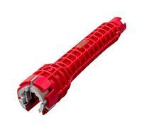 Clé multifonction 8 en 1 pour installation de robinet et évier - Outil de plomberie durable pour salle de bain et cuisine