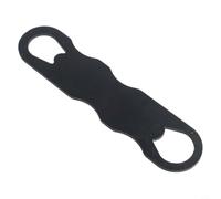 Clé multifonction en acier inoxydable pour pistolet, outil à main ergonomique avec grande poignée pour surface, noir, 14 cm
