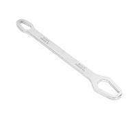 Clé Multifonctionnelle à Double extrémité avec Haute dureté, pour la Réparation de Voitures, Vélos, Motos, 8mm-22mm, Acier au Chrome Vanadium (SILVER)