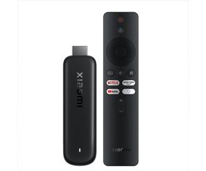 Clé multimédia TV XIAOMI TV Stick HD 2nd Gen Google TV Android 14 HDMI Noir