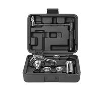 Clé multiplicateur de couple de torsion 1 2 pour économiser du travail - Démontage des pneus de voiture - Force de démontage de pneu de voiture avec rapport de 16 augmentations - Poignée amovible max