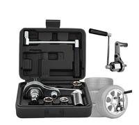 Clé multiplicateur de couple - Kit de clé à écrou de roue à main, extracteur d'écrous de roue, kit de changement de pneu avec douilles pour camping-car, semi-camion, réparation automobile, entretien