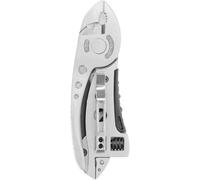 Clé Outil Multifonction Pratique Couteau Polyvalent, Clé à Molette Tournevis Embouts Pinces Ensemble D'engrenage D'urgence de Survie
