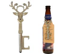 Clé pendentif pour arbre de Noël, ornement de clé du Père Noël,Ornement en métal clé du Père Noël pour Noël - Accessoires de scène multifonctionnels intérieurs et extérieurs pour manteau de cheminée,