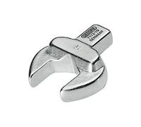 Clé plate emboîtable, Cote s/plats : 17 mm, Tige 9 x 12 mm, Larg. : 38 mm, Hauteur : 8,5 mm