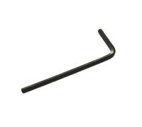 Clé plate hexagonale for ordinateur M0.9 M1.27 M1.5 M2.5 M3 M4, métrique, à bout plat, petite taille, noire et blanche(Black 8pcs,2.5mmx19x53)