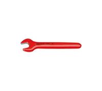 Clé plate simple VDE, Cote s/plats : 13 mm, Long. 135 mm
