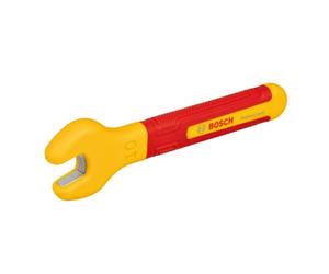 Clé plate VDE - BOSCH - 10 mm - Isolée jusqu'à 1000 V - Mâchoire coudée à 15° - Ergonomique