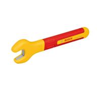 Bosch Professional - Clé plate VDE 13 mm - Fourche inclinée à 15°, isolée jusqu'à 1000 V (TPE)