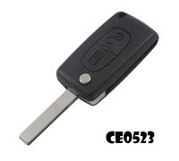 Cle Plip 2 Boutons Peugeot 3008 5008 Modèle Ce0523 Lame Avec Rainure Telecommande @Pro-Plip
