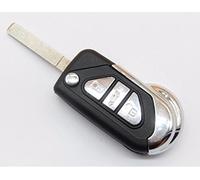 Clé Plip Compatible avec DS DS3 DS4 Berlingo 3 Boutons Coque Boitier de Télécommande @Pro-Plip